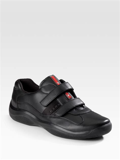mens prada shoes with strap